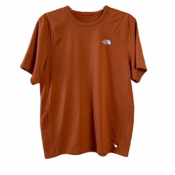 The North Face Vapor Wick Burnt Orange Shirt - Picture 1 of 8